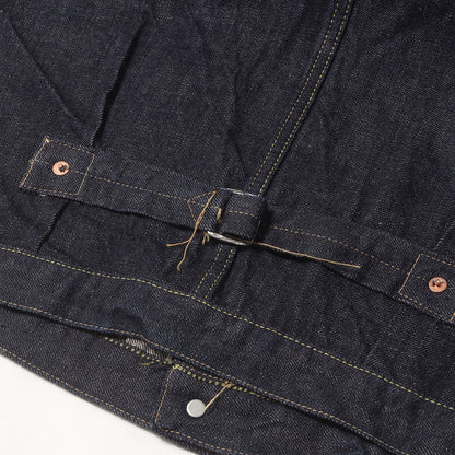 [人気モデル 濃紺] S2107-24 大戦 1st タイプ Tバック デニムジャケット (WWII WPB Regulation 13.5oz)