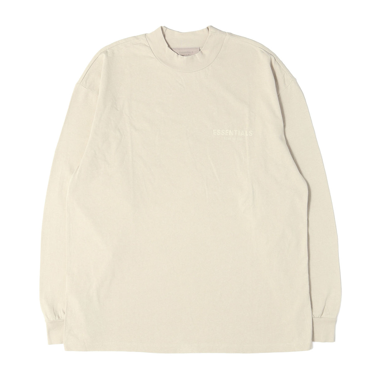 FOG ESSENTIALS モックネック オーバーサイズ ロングスリーブ Tシャツ