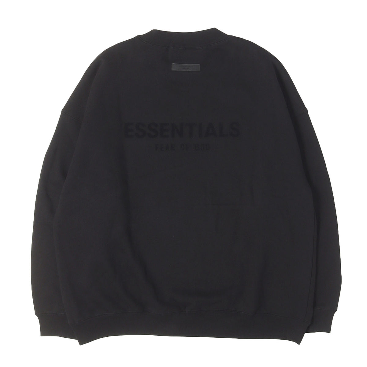 FOG ESSENTIALS フロッキープリント オーバーサイズ スウェット