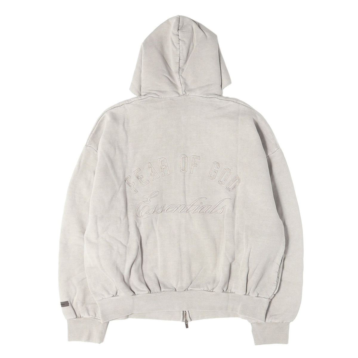 25AW FOG ESSENTIALS バックロゴ刺繍 ジップ スウェットパーカー(Embroidered Classic Full Zip Hoodie)