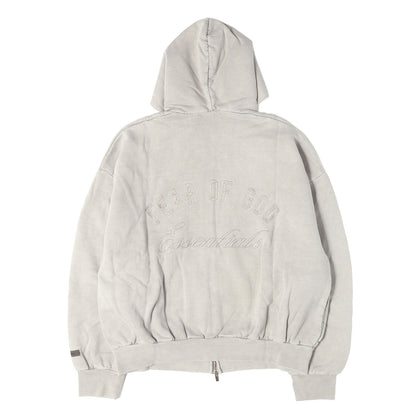 25AW FOG ESSENTIALS バックロゴ刺繍 ジップ スウェットパーカー(Embroidered Classic Full Zip Hoodie)