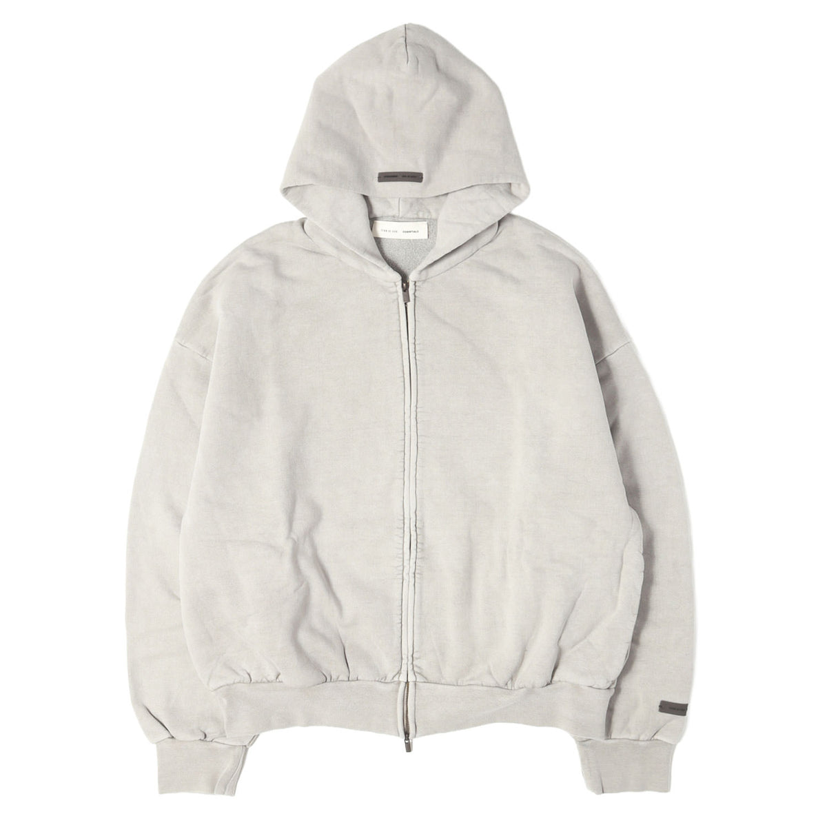 25AW FOG ESSENTIALS バックロゴ刺繍 ジップ スウェットパーカー(Embroidered Classic Full Zip Hoodie)