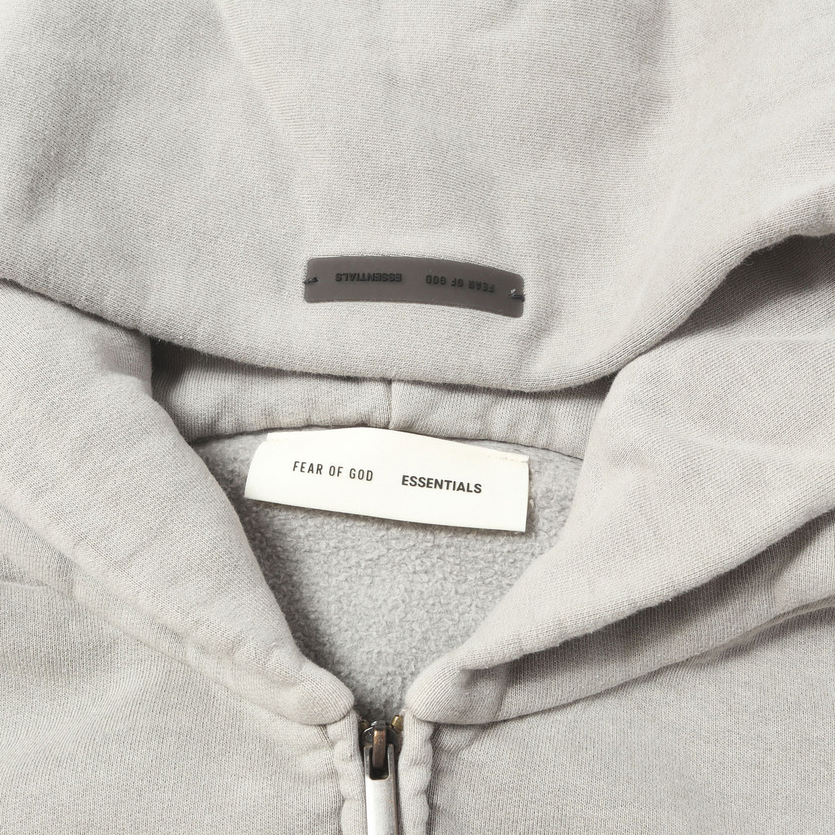 25AW FOG ESSENTIALS バックロゴ刺繍 ジップ スウェットパーカー(Embroidered Classic Full Zip Hoodie)