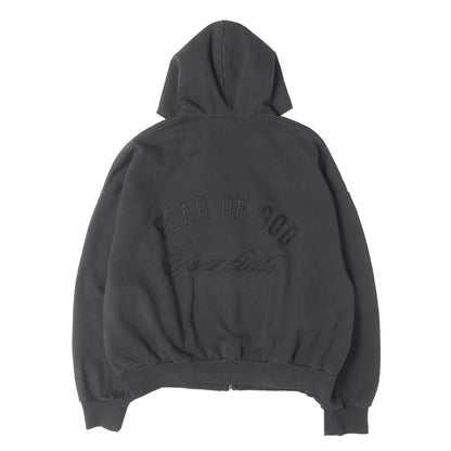 25AW FOG ESSENTIALS バックロゴ刺繍 ジップ スウェットパーカー(Embroidered Classic Full Zip Hoodie)