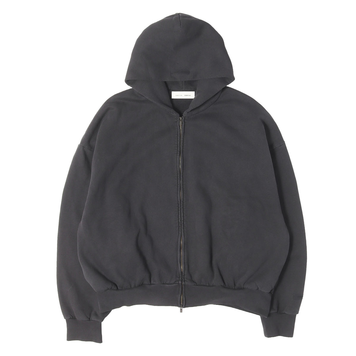 25AW FOG ESSENTIALS バックロゴ刺繍 ジップ スウェットパーカー(Embroidered Classic Full Zip Hoodie)