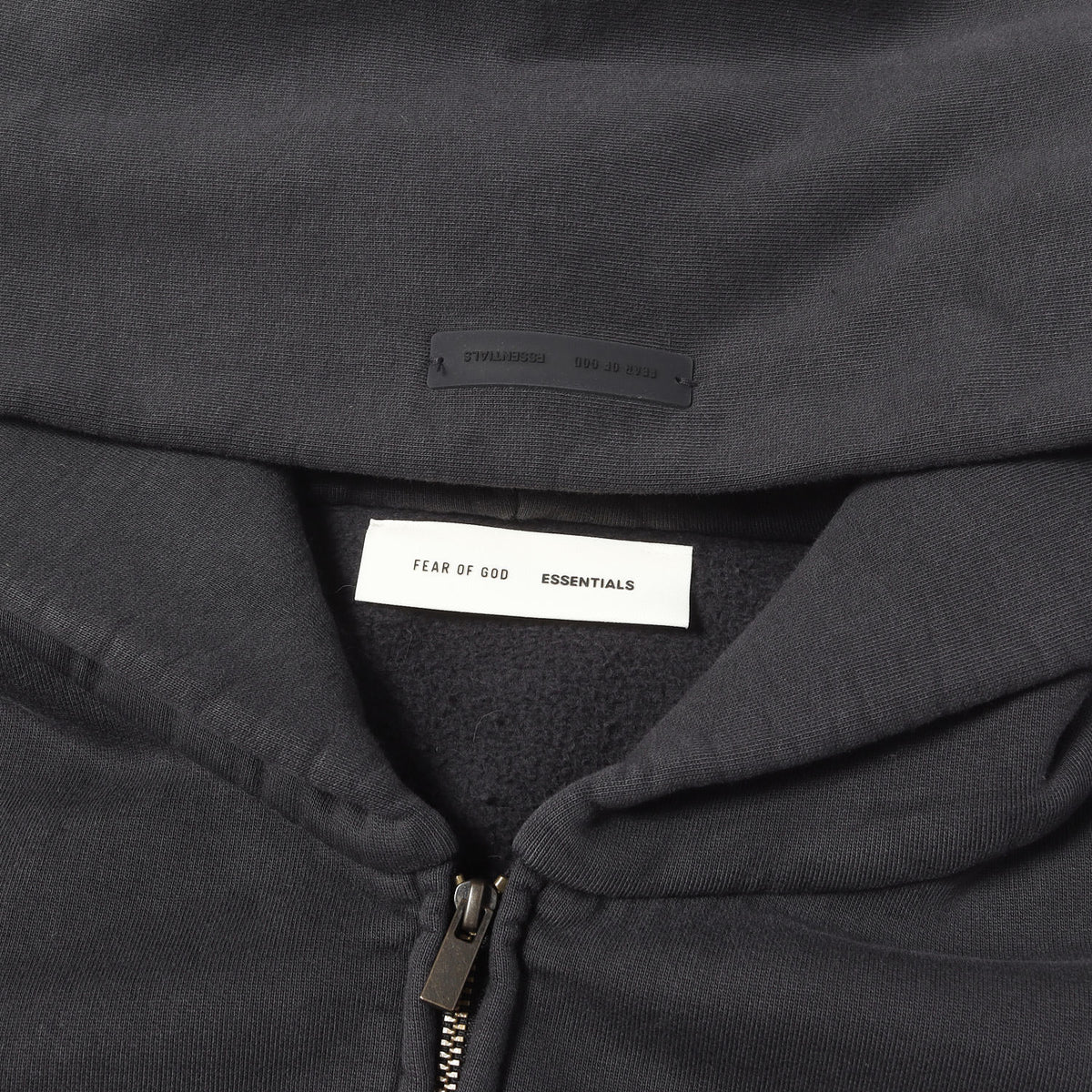 25AW FOG ESSENTIALS バックロゴ刺繍 ジップ スウェットパーカー(Embroidered Classic Full Zip Hoodie)