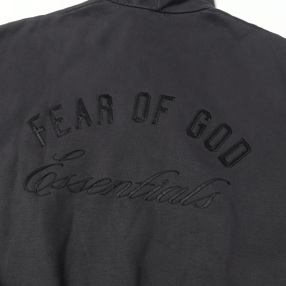 25AW FOG ESSENTIALS バックロゴ刺繍 ジップ スウェットパーカー(Embroidered Classic Full Zip Hoodie)