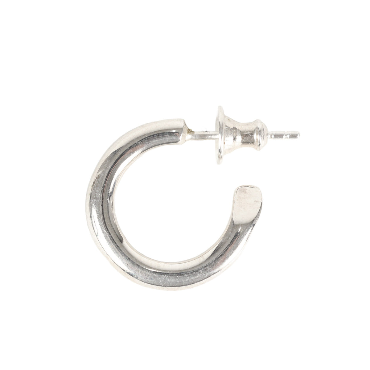 ラウンド シルバーピアス (PI-002 Round earring Small)
