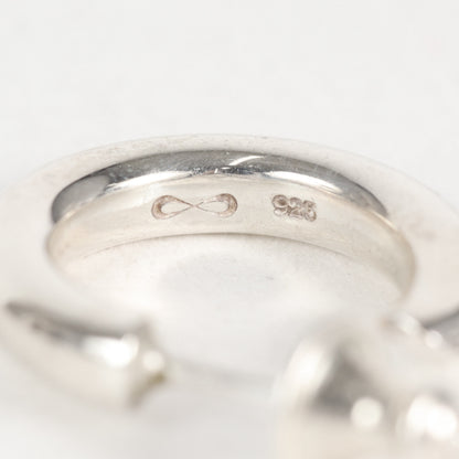 ラウンド シルバーピアス (PI-002 Round earring Small)