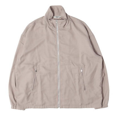 23AW ギャバジンスタンドカラー ジップアップ ジャケット(T/W Gabardine Stand Collar Zip Up Jacket)