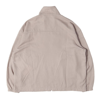 23AW ギャバジンスタンドカラー ジップアップ ジャケット(T/W Gabardine Stand Collar Zip Up Jacket)