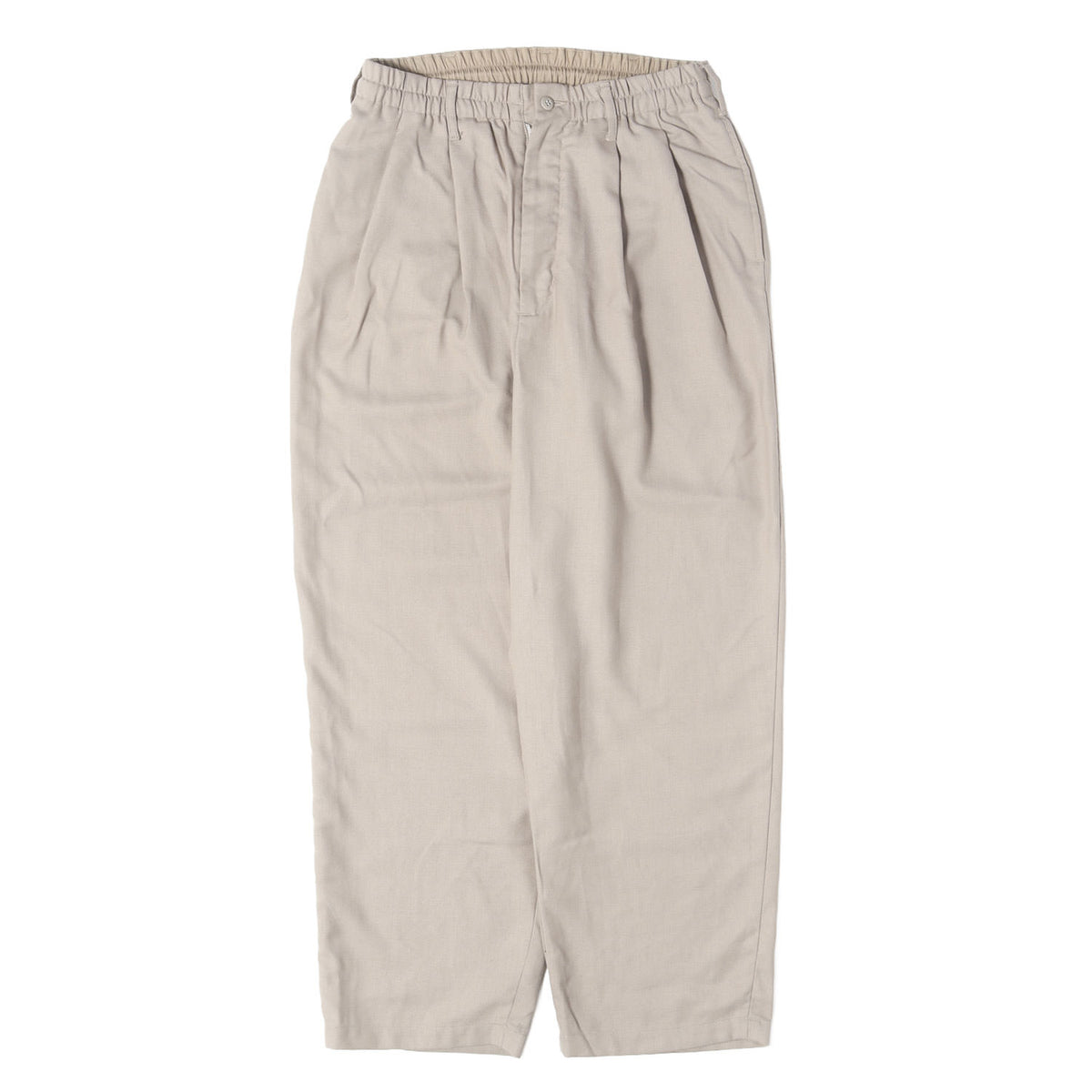 23AW T/Wギャバジン 2タック ワイド イージーパンツ(T/W Gabardine 2 Tuck Easy Pants)