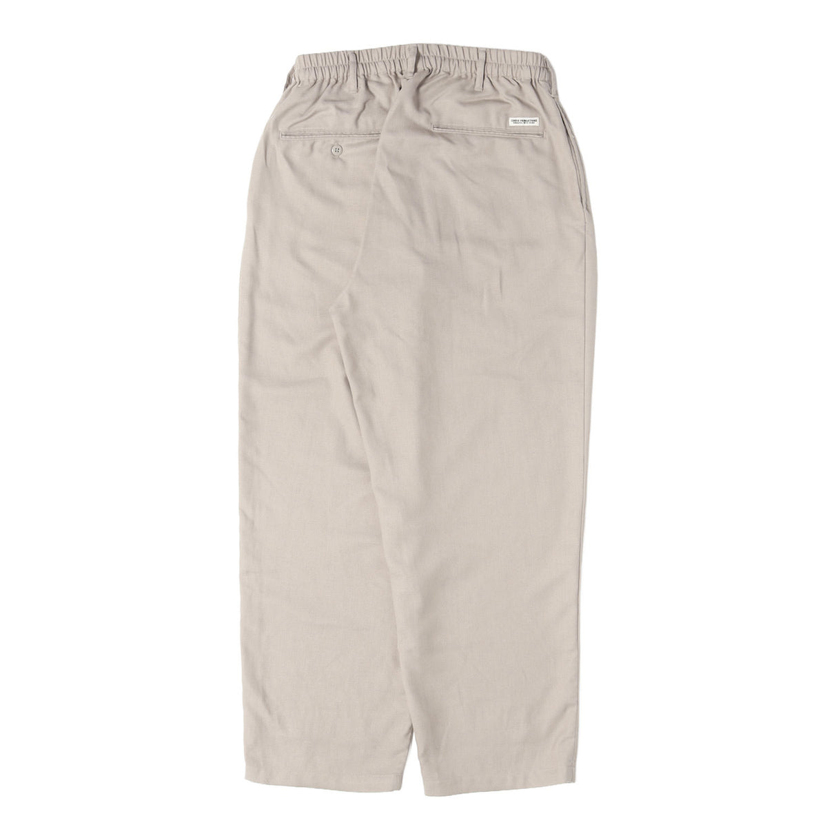 23AW T/Wギャバジン 2タック ワイド イージーパンツ(T/W Gabardine 2 Tuck Easy Pants)