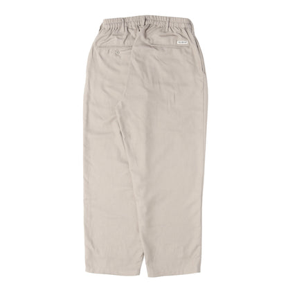 23AW T/Wギャバジン 2タック ワイド イージーパンツ(T/W Gabardine 2 Tuck Easy Pants)