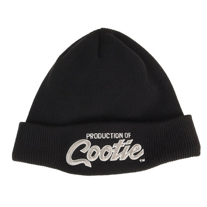 23SS ブランドロゴ刺繍 ニット ビーニー (Embroidery Dry Tech Big Cuffed Beanie)
