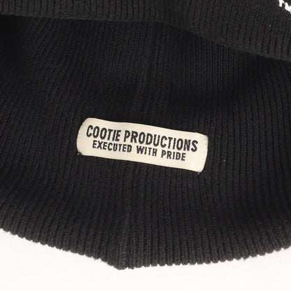 23SS ブランドロゴ刺繍 ニット ビーニー (Embroidery Dry Tech Big Cuffed Beanie)