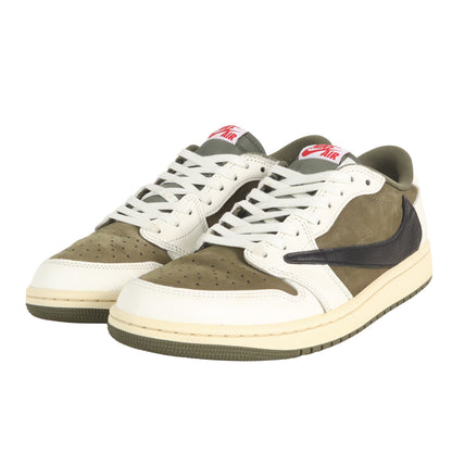 ×Travis Scott AIR JORDAN 1 LOW OG SP REVERSE OLIVE (DM7866-200)