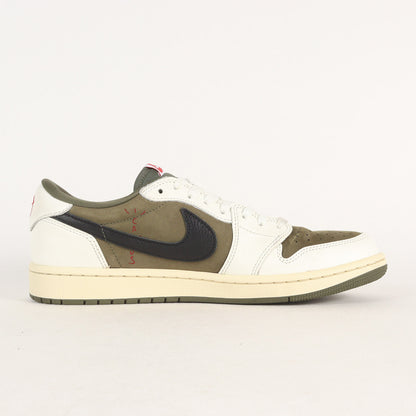 ×Travis Scott AIR JORDAN 1 LOW OG SP REVERSE OLIVE (DM7866-200)