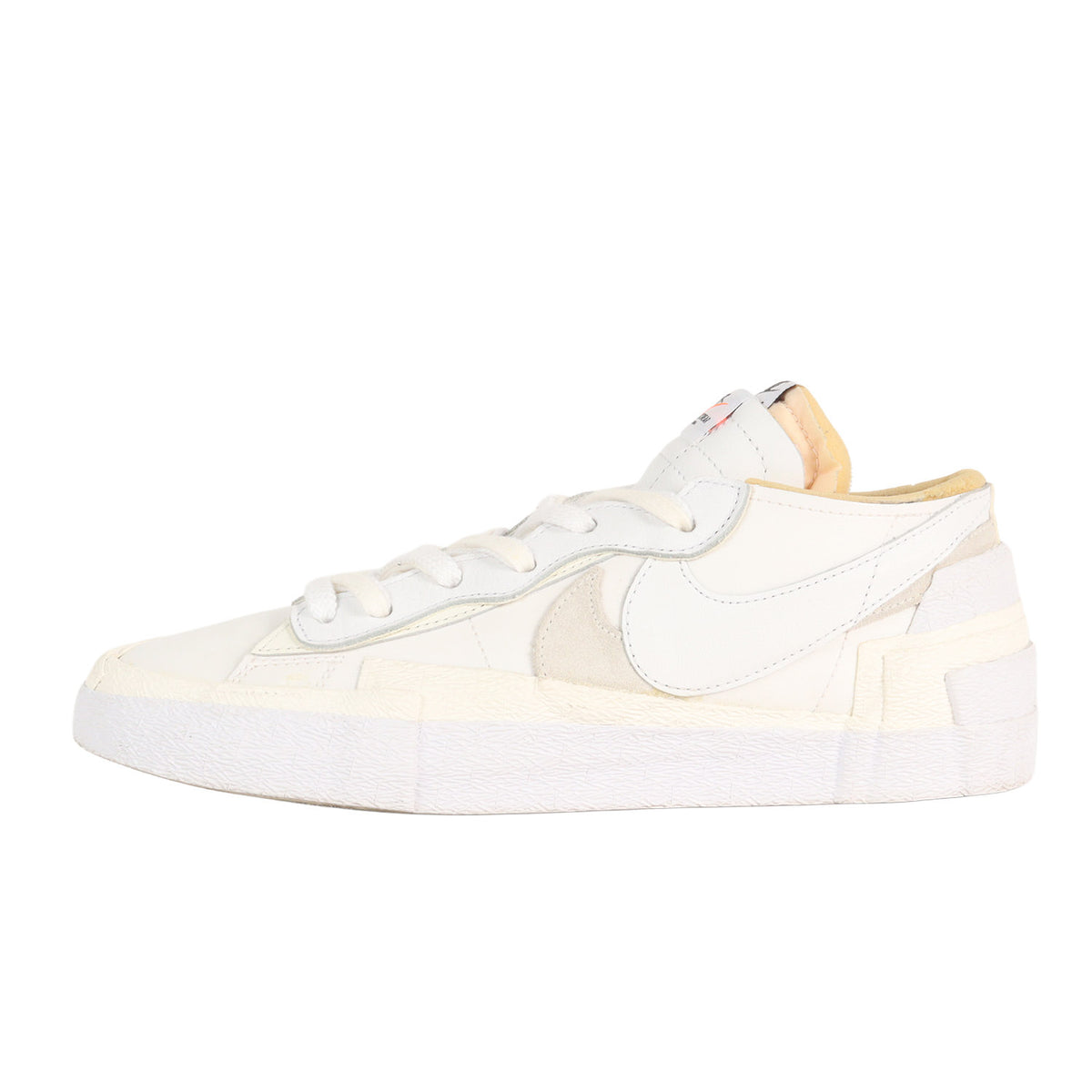 22SS ×NIKE BLAZER LOW / SACAI WHITE PATENT (DM6443-100)