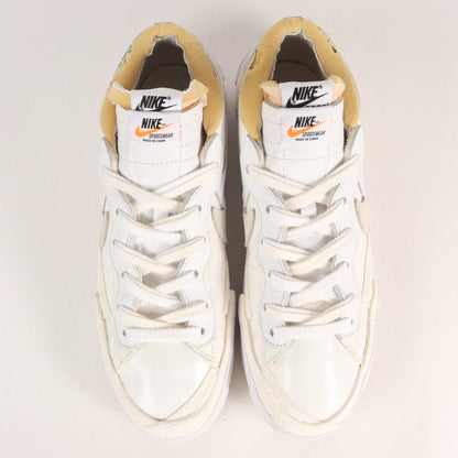 22SS ×NIKE BLAZER LOW / SACAI WHITE PATENT (DM6443-100)