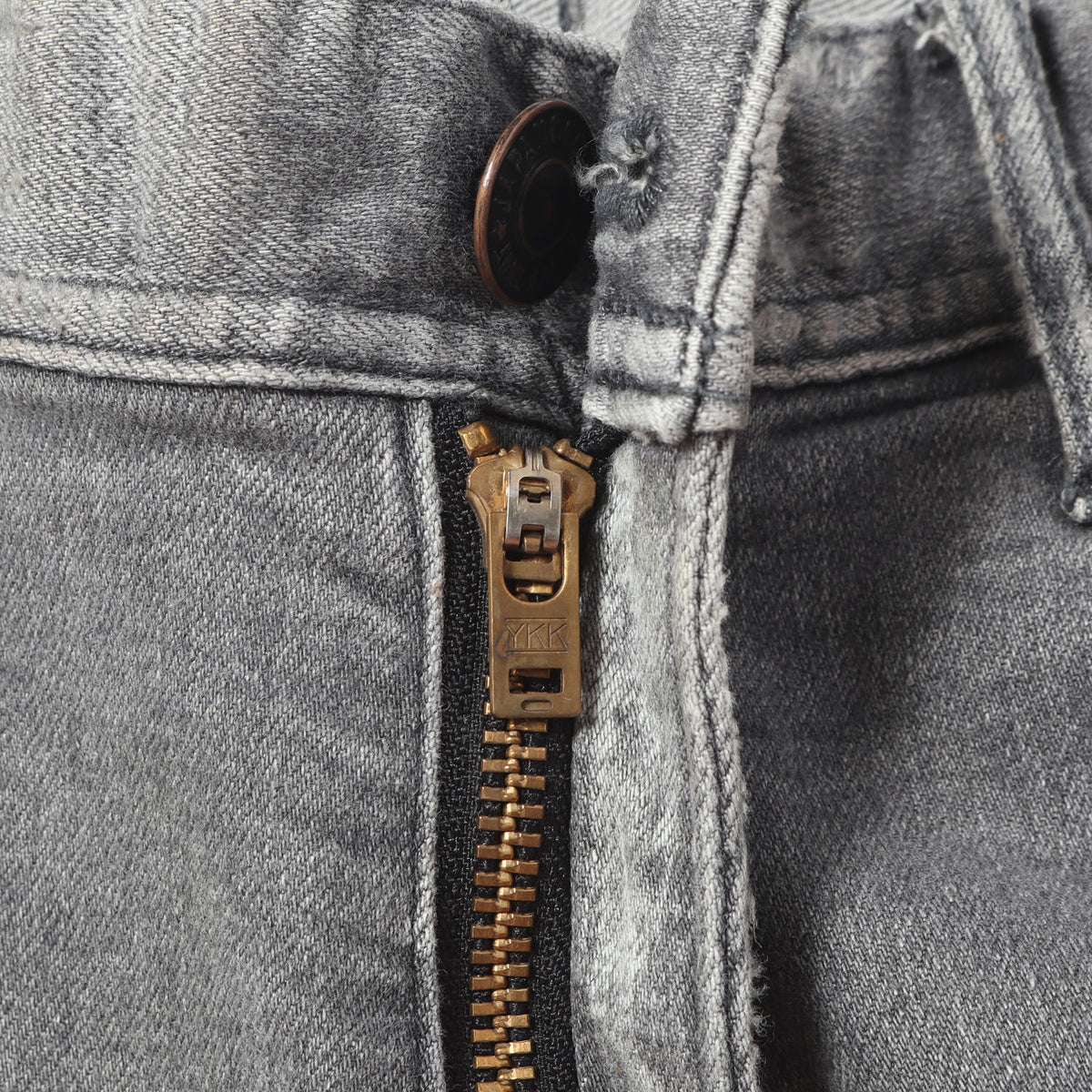 20SS ダメージリペア加工 ストレッチ クロップド デニムパンツ (HYBRID-STRETCH NEON CRASH DENIM 5P CROPPED TAPERED)