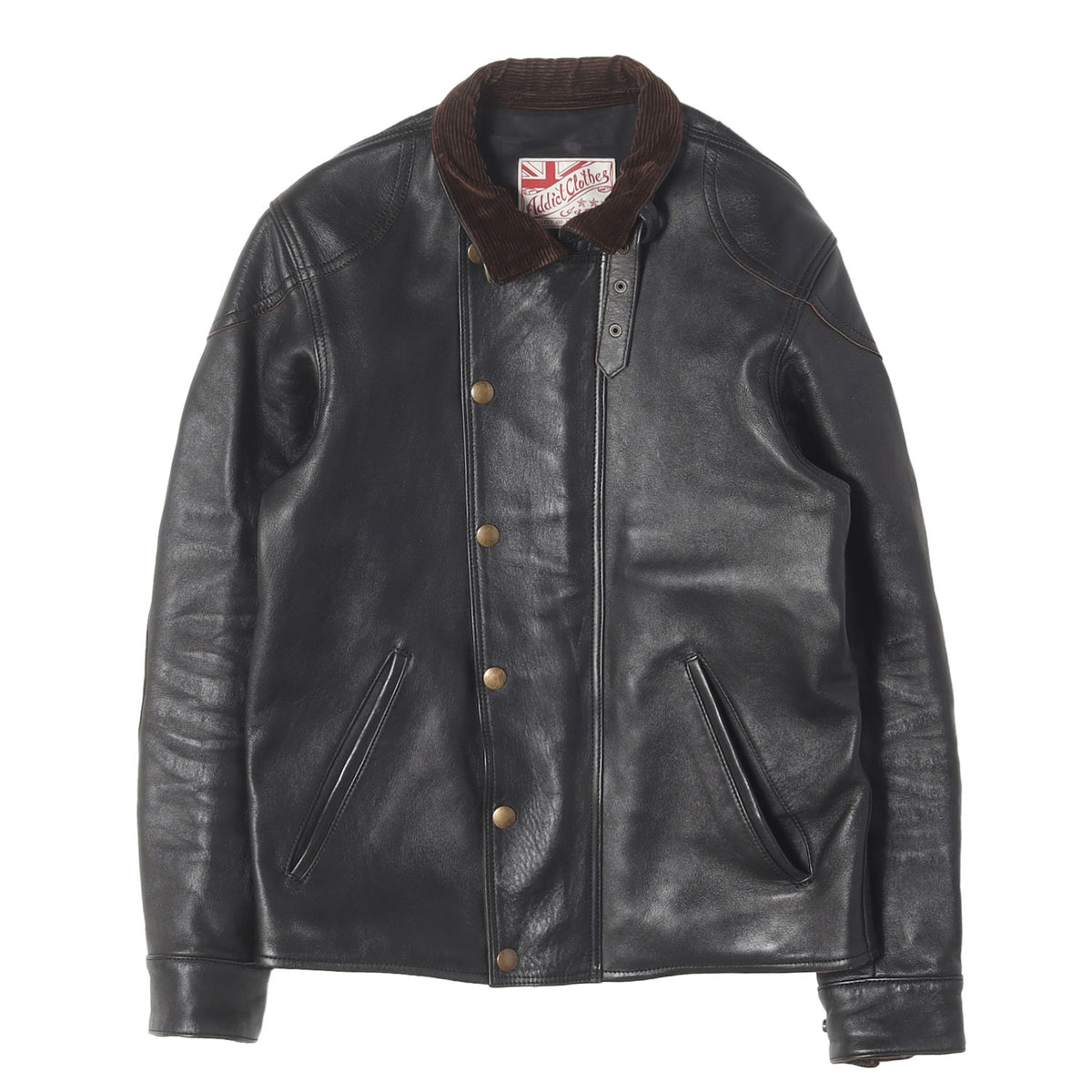 シープスキンレザー アルスター レーシング ジャケット (AD-09 ULSTER JACKET SHEEP)