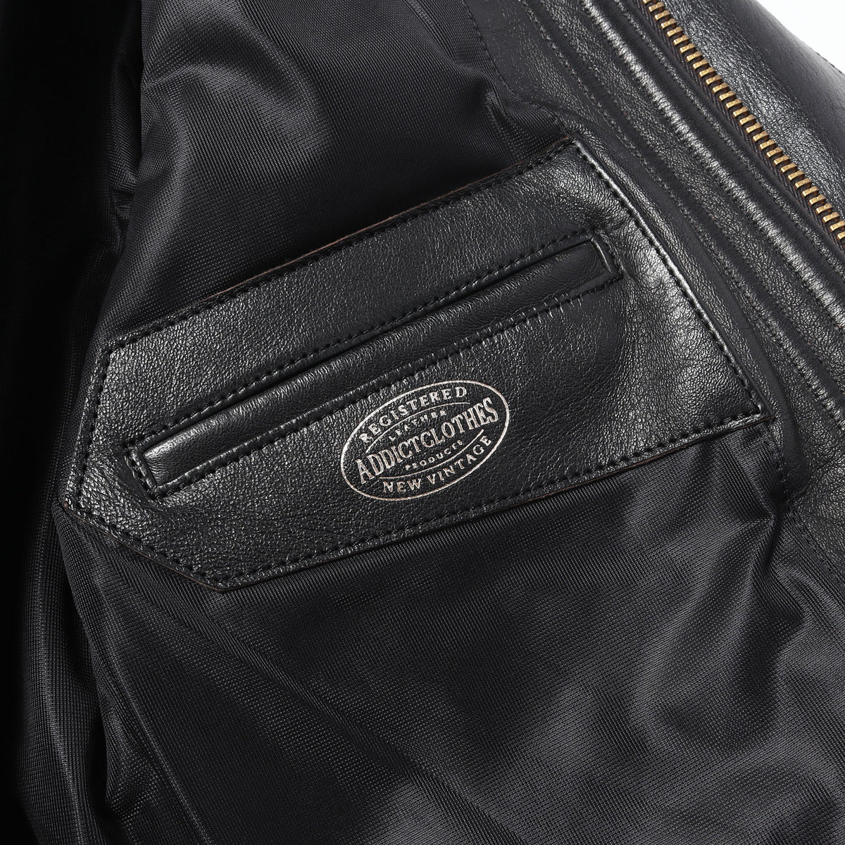 シープスキンレザー アルスター レーシング ジャケット (AD-09 ULSTER JACKET SHEEP)