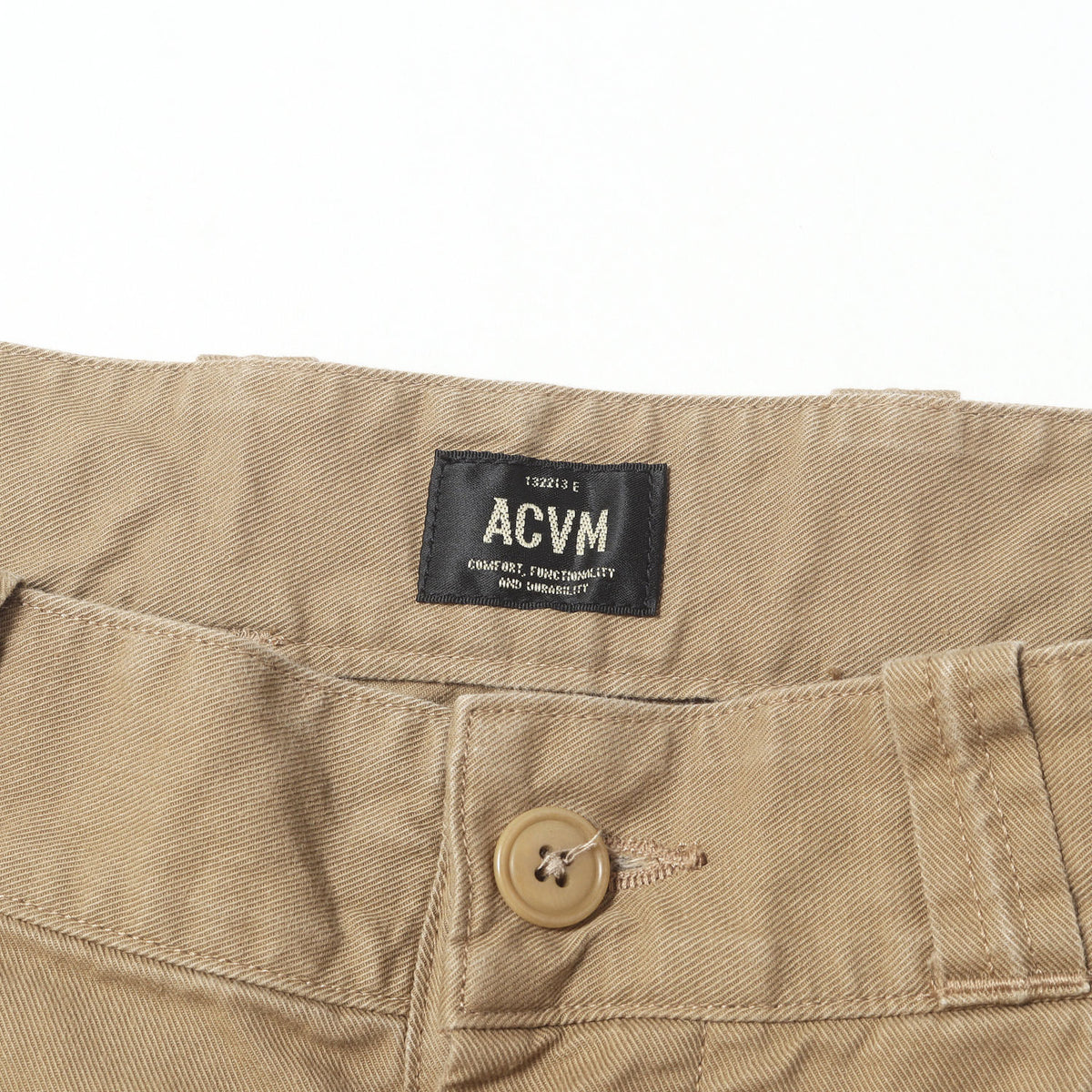 ツータック コットンツイル ワイド チノパンツ (DOUBLE-PLEATED COTTON TWILL WIDE TROUSERS)