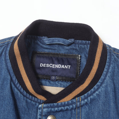 ロゴ刺繍 デニム コンビ スタジャン(SQUAD DENIM JACKET)