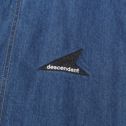 ロゴ刺繍 デニム コンビ スタジャン(SQUAD DENIM JACKET)