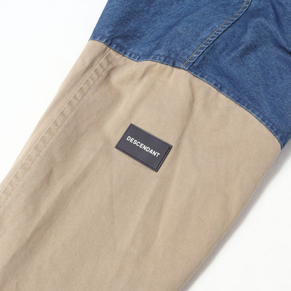 ロゴ刺繍 デニム コンビ スタジャン(SQUAD DENIM JACKET)