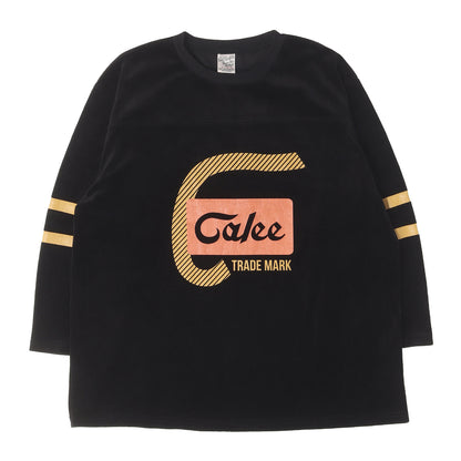 21AW ベロア 8分袖 フットボール Tシャツ (8 Length sleeve velour footbal)