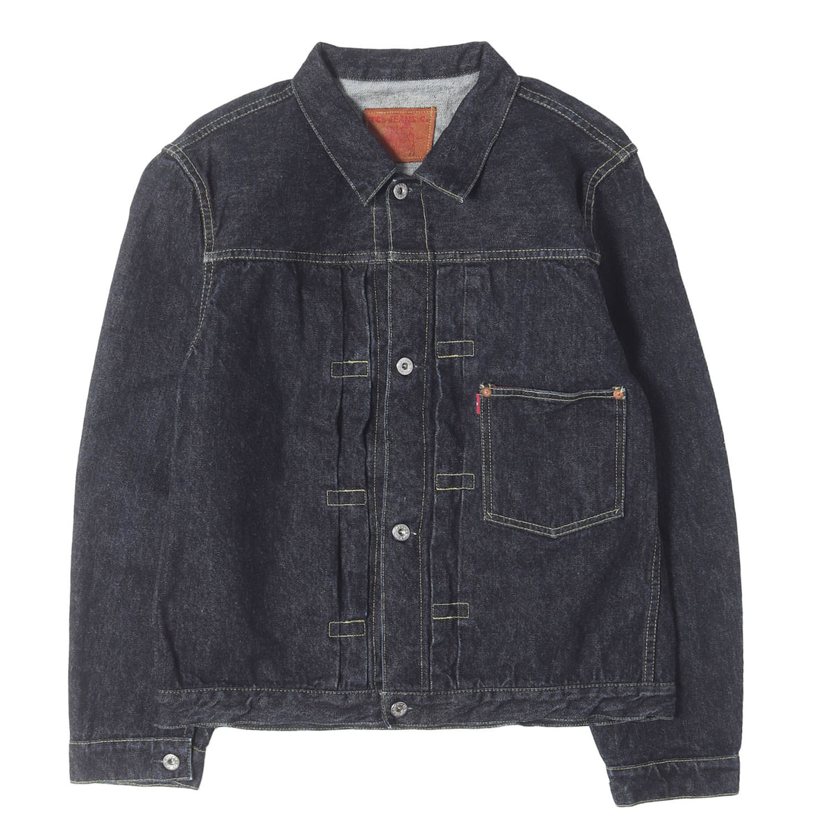 [人気モデル 濃紺] 大戦 1st タイプ Tバック デニムジャケット (S40's Jacket 14oz)