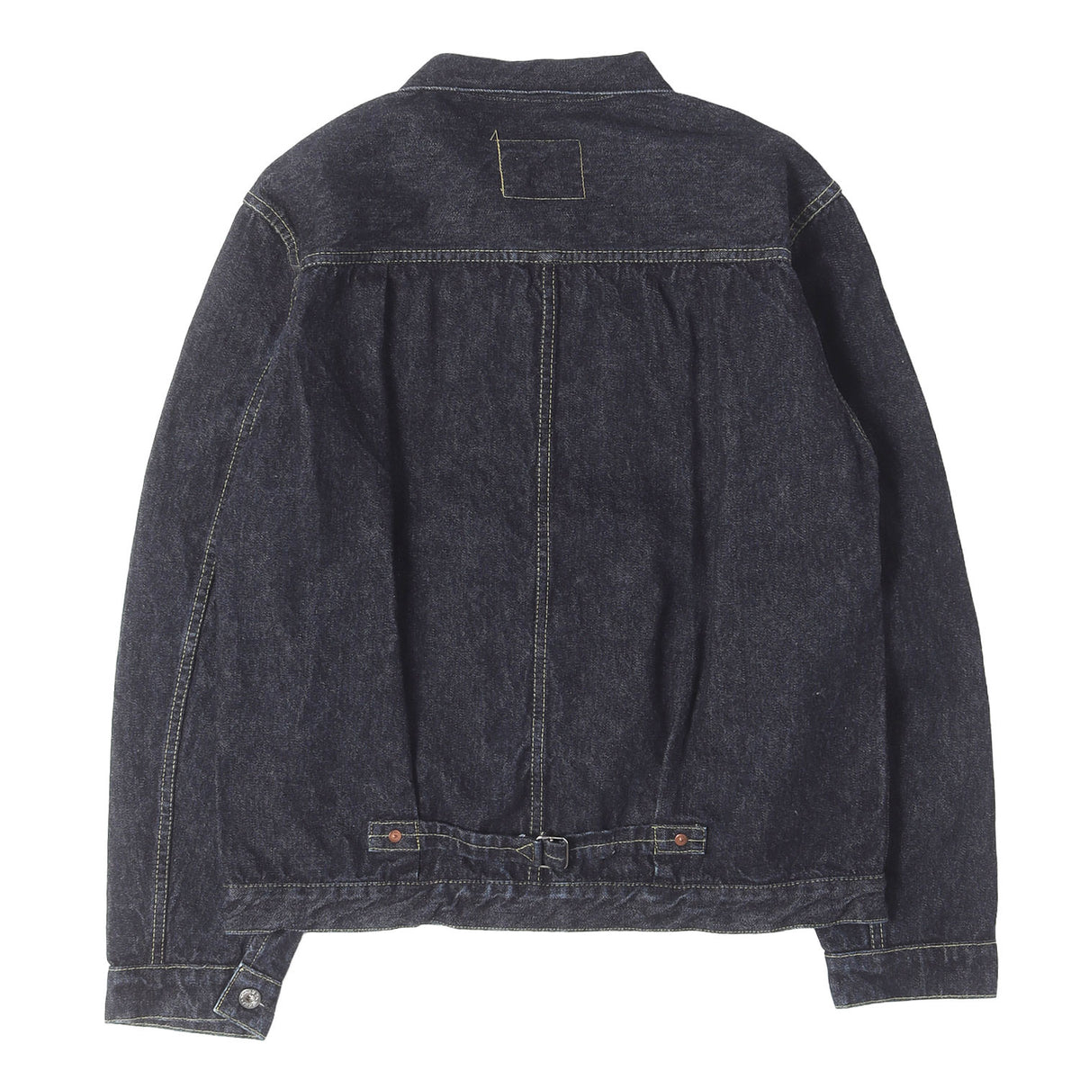 [人気モデル 濃紺] 大戦 1st タイプ Tバック デニムジャケット (S40's Jacket 14oz)