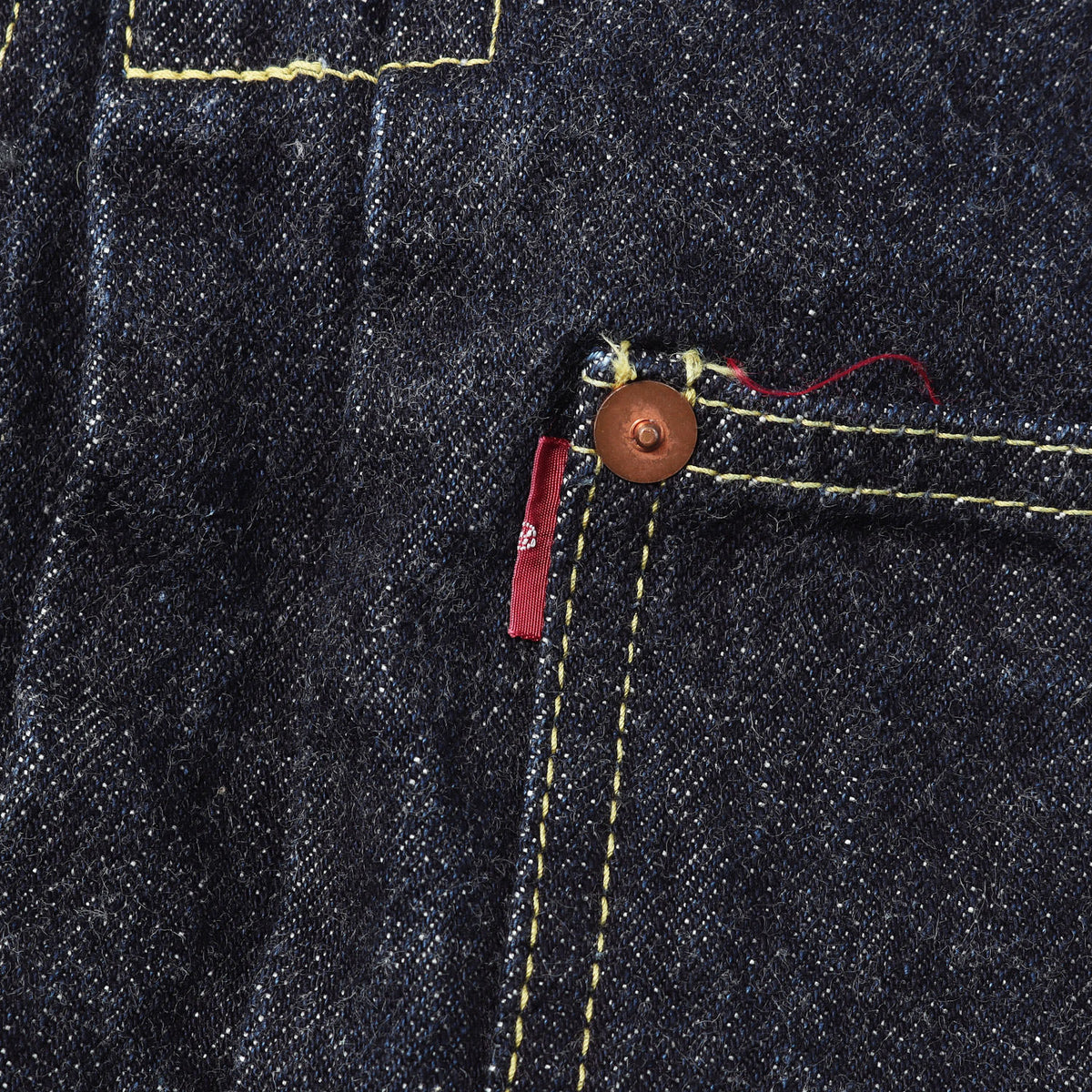 [人気モデル 濃紺] 大戦 1st タイプ Tバック デニムジャケット (S40's Jacket 14oz)