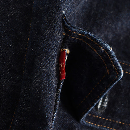 [人気モデル 濃紺] 1st タイプ Tバック デニムジャケット (30's Jacket 14.1oz)