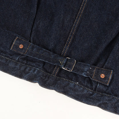 [人気モデル 濃紺] 1st タイプ Tバック デニムジャケット (30's Jacket 14.1oz)
