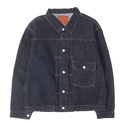 [人気モデル 濃紺] 1st タイプ Tバック デニムジャケット (30's Jacket 14.1oz)