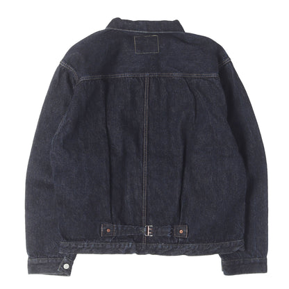 [人気モデル 濃紺] 1st タイプ Tバック デニムジャケット (30's Jacket 14.1oz)