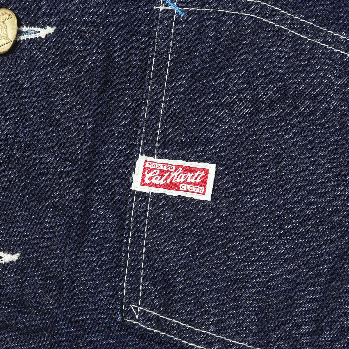 ハート チェンジボタン デニム カバーオール / チョアコート (Cathartt Chore Coat 10oz)
