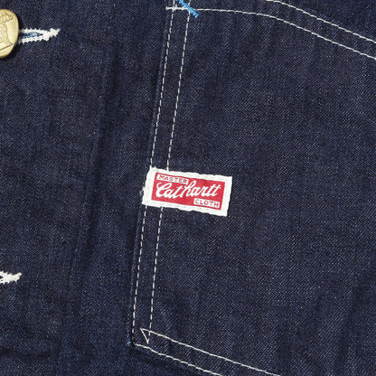 ハート チェンジボタン デニム カバーオール / チョアコート (Cathartt Chore Coat 10oz)