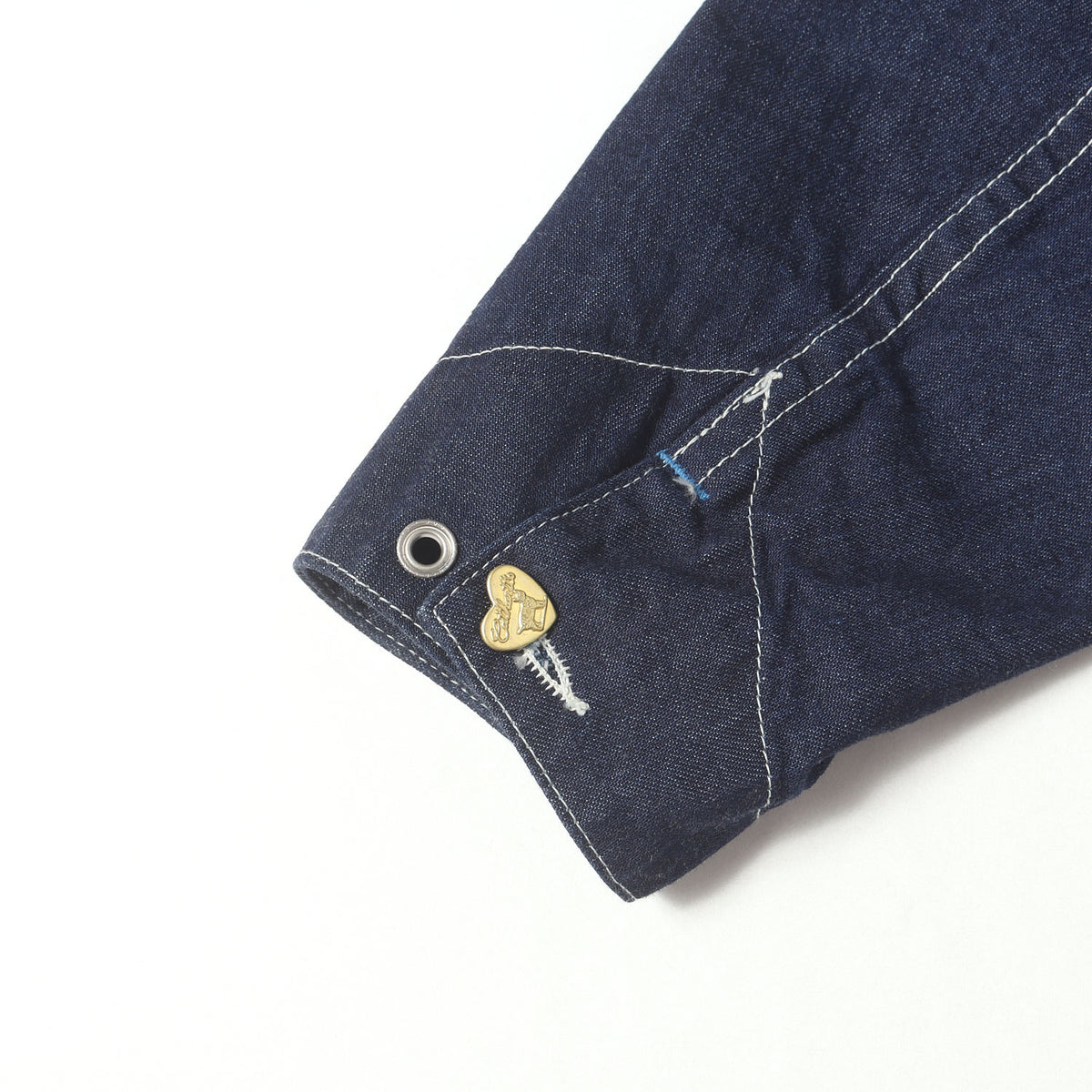 ハート チェンジボタン デニム カバーオール / チョアコート (Cathartt Chore Coat 10oz)