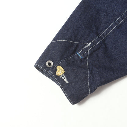 ハート チェンジボタン デニム カバーオール / チョアコート (Cathartt Chore Coat 10oz)
