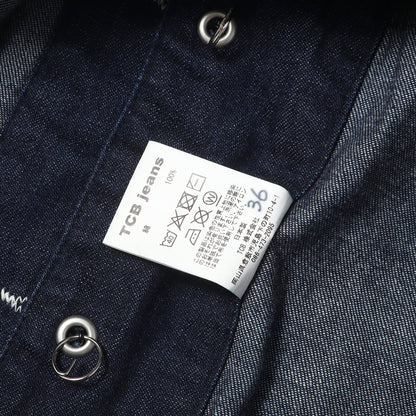 ハート チェンジボタン デニム カバーオール / チョアコート (Cathartt Chore Coat 10oz)