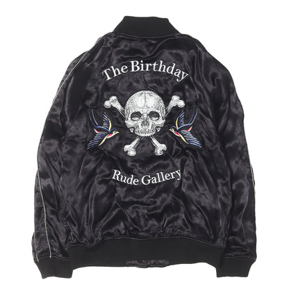 23AW ×The Birthday マリア&スカル リバーシブル サテン スカジャン(SKULL＆SWALLOW SOUVENIR JACKET)