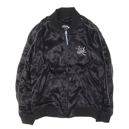 23AW ×The Birthday マリア&スカル リバーシブル サテン スカジャン(SKULL＆SWALLOW SOUVENIR JACKET)