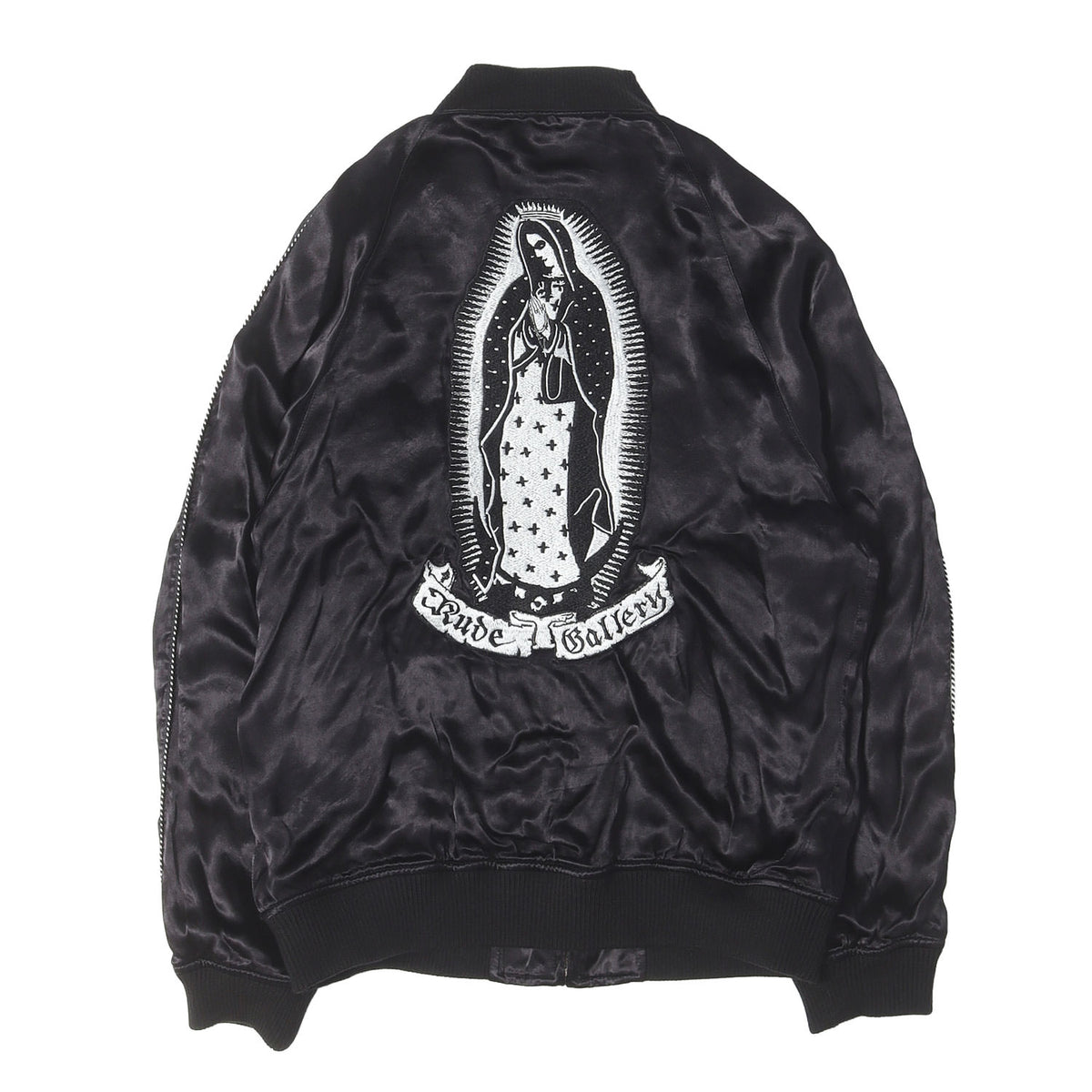 23AW ×The Birthday マリア&スカル リバーシブル サテン スカジャン(SKULL＆SWALLOW SOUVENIR JACKET)