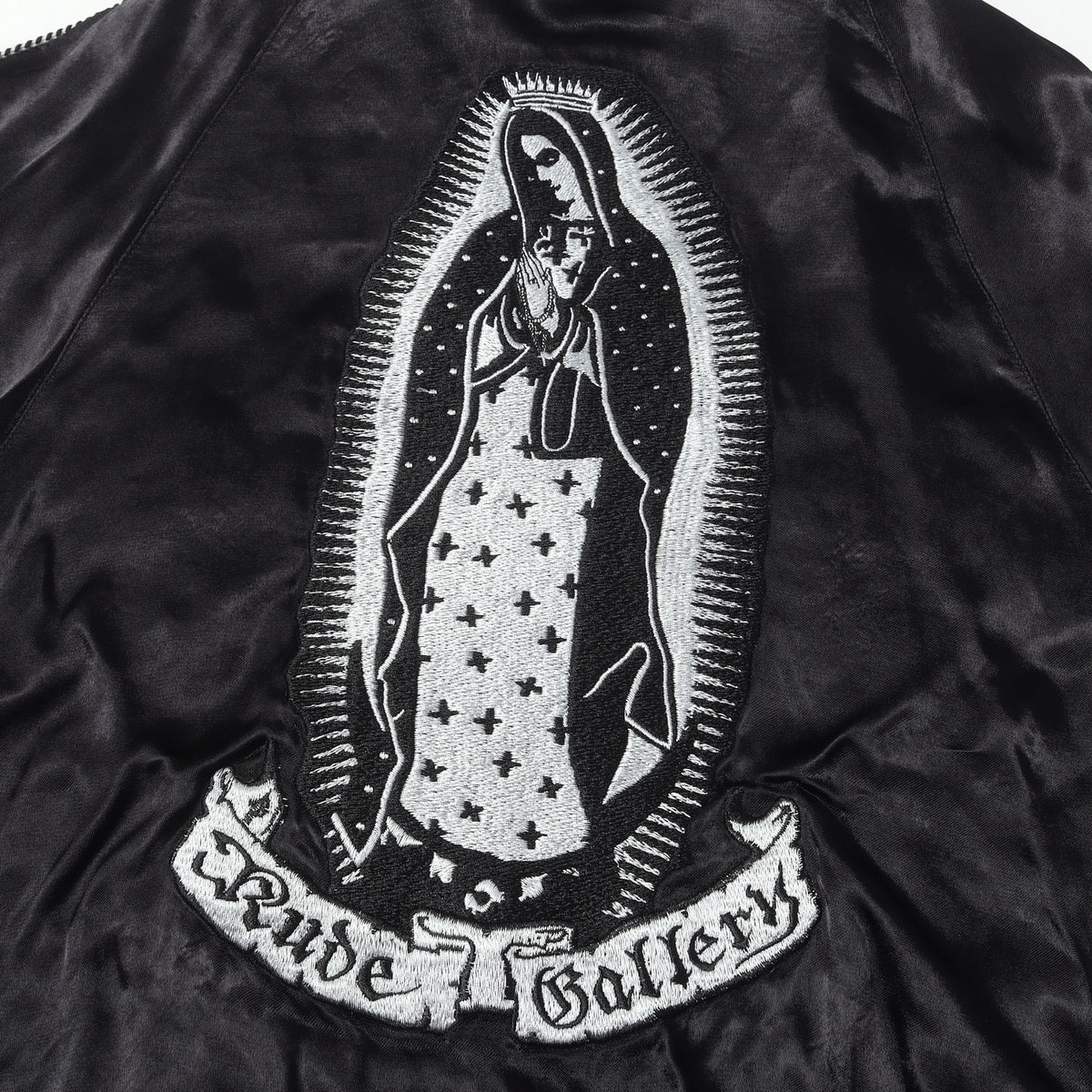 23AW ×The Birthday マリア&スカル リバーシブル サテン スカジャン(SKULL＆SWALLOW SOUVENIR JACKET)