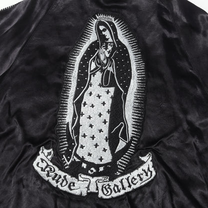 23AW ×The Birthday マリア&スカル リバーシブル サテン スカジャン(SKULL＆SWALLOW SOUVENIR JACKET)