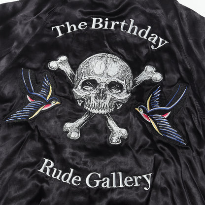 23AW ×The Birthday マリア&スカル リバーシブル サテン スカジャン(SKULL＆SWALLOW SOUVENIR JACKET)